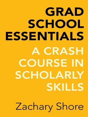 cover image of Grad School Essentials